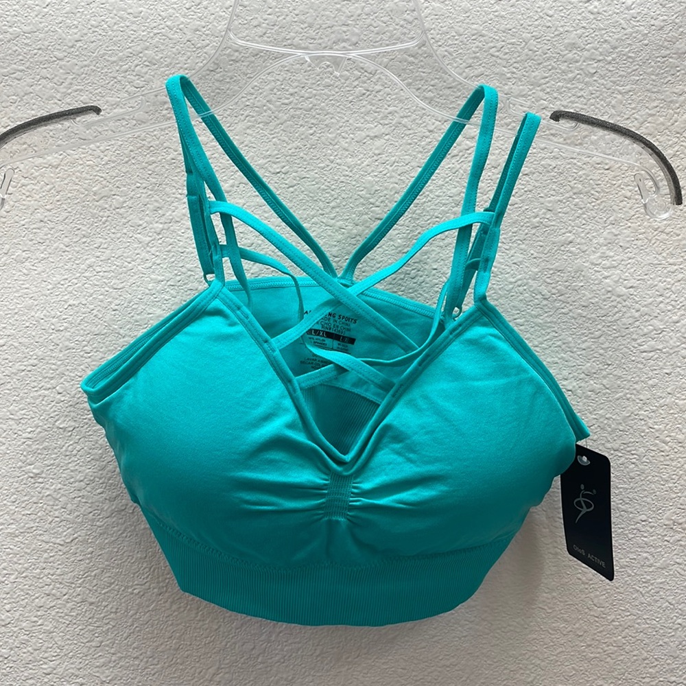 OtoS / Amazing Sports crisscross strappy bra